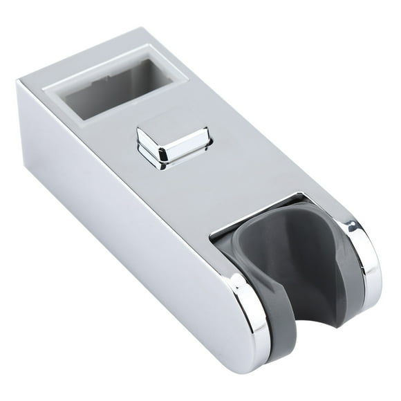 Support de Poteau de Barre de Curseur de Support de Pommeau de Douche, Chromé Hauteur Réglable Support de Tête de Rail de Barre de Curseur de Support 30x15