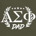 thumbnail image 3 of CafePress - Alpha Sigma Phi Greek Dad White T Shirt - Men's Classic Graphic Cotton T-Shirt, 3 of 4