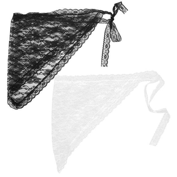 OUNONA Elegant Multicolored Women's Lace Skirt Lightweight Mesh Design for Beach Casual Outings, 2 Pieces Set, Size Options