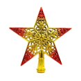 thumbnail image 3 of Christmas Tree Top Star Glittering Hanging Xmas Tree Topper Decoration Ornaments, 3 of 6