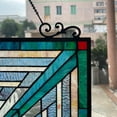 thumbnail image 4 of Radiance Goods Mission Tiffany-Style Stained Glass Window Panel 26" Tall, 4 of 5
