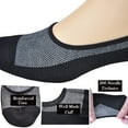 thumbnail image 6 of WHIPPY Men's No Show Socks Low Cut Invisible Socks Non Slip Cotton Short Socks 12 Pairs, 6 of 6