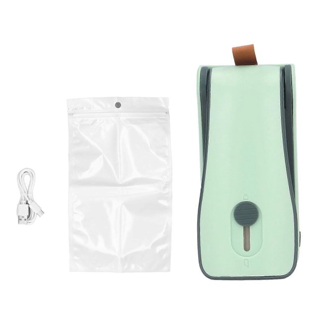 Mini Portable Food Sealer, Small Size, Magnetic Design, USB Charging, Fast Food Sealer