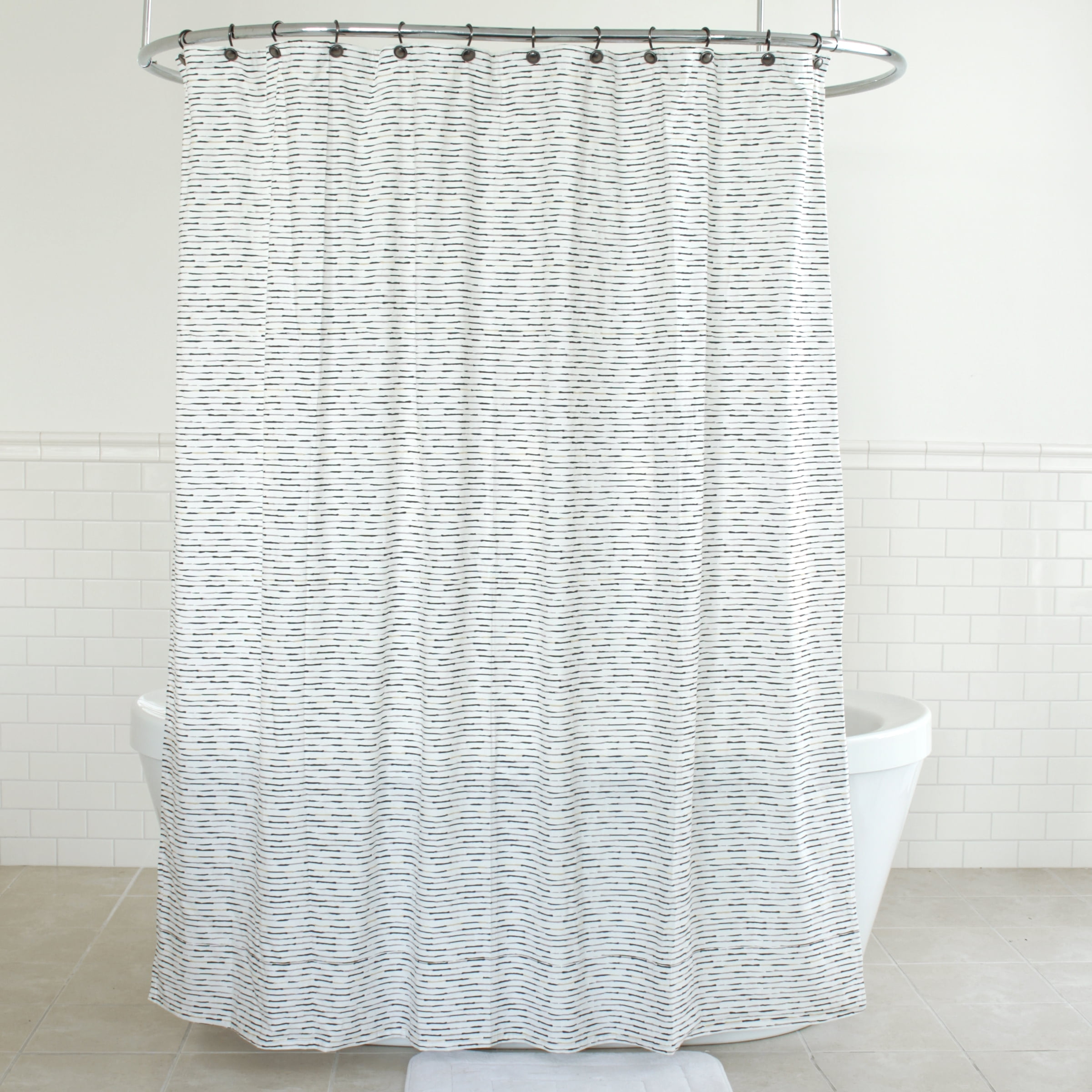 Splash Home Ayo 70 X 72 Polyester, Splash Home Fabric Shower Curtain Liner