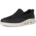 thumbnail image 2 of Nunn Bush Men's Ponte Knit Moc Toe Slip-On Sneakers Hybrid Casual Lightweight Athletic Style Loafer, Black, 2 of 7