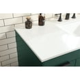 thumbnail image 4 of Elegant Decor Eugene 48" Aluminum Iron MDF Single Bathroom Vanity in Green, 4 of 8