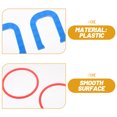 thumbnail image 3 of Juego de 4 anillos para niños, 18 piezas, rompecabezas educativo para niños, juego de lanzamiento de anillos, collar, 3 of 6