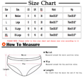 thumbnail image 2 of fatyb Cotton Underwear for Women Bikini No Show Panties Seamless Ladies V-Waist Soft Underpants 1-4 Pack, 2 of 2