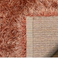 thumbnail image 6 of Well Woven Chie Rust Red & Silver Kuki Collection Ultra Soft Two-Tone Long Floppy Pile Runner Rug 2x7 (2'3" x 7'3"), 6 of 8