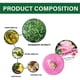 thumbnail image 3 of Xihbxyly Ofertas del día del programa Today Show para mujeres Champú de aceite vegetal Champú de manos encaja de aluminio Champú de crisantemo dorado, 3 of 7