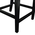 thumbnail image 3 of Noah Black Cow Print Counter Stool, 3 of 5