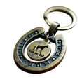 thumbnail image 1 of Hearth & Gear Porte-Clés Intéressant Forme Rétro Pendentif en Métal Poli à la Main Anneau de Clé de Voiture/accessoires de Sac Breloque Design Résistant aux Rayures et à l'Usure, 1 of 4