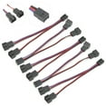 thumbnail image 4 of Converter Cable, 5PCs Female 3-Pin To Male 3-Pin + 2-Pin Fan Adapter Cable, Converter Wire, Ultra-Stable 2-in-1 For PC Fan,, 4 of 8