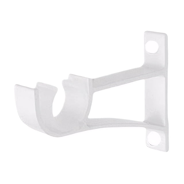 Matsuzay Estilo moderno del soporte de barra de ventana resistente de aluminio para la decoración del hogar 2. - Está hecho de aleación de Sombras de ventana blanco 1 pieza