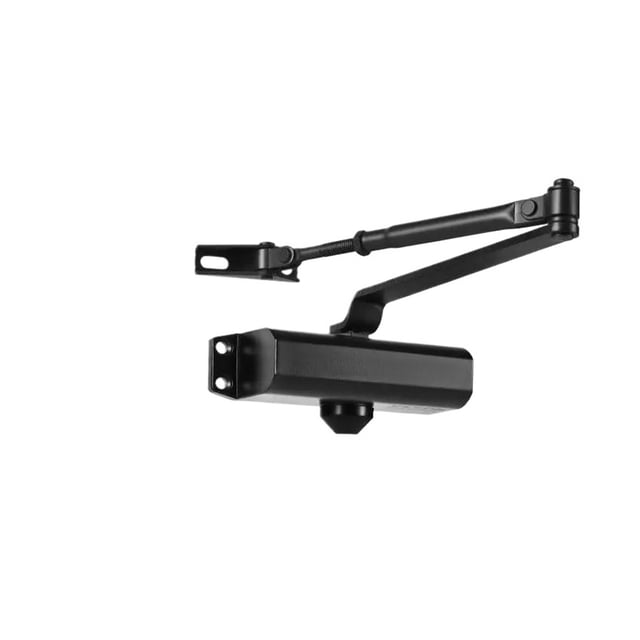 Door Closer Commercial Residential Use Automatic Hydraulic Buffer Cast Aluminum ,Easy to Install