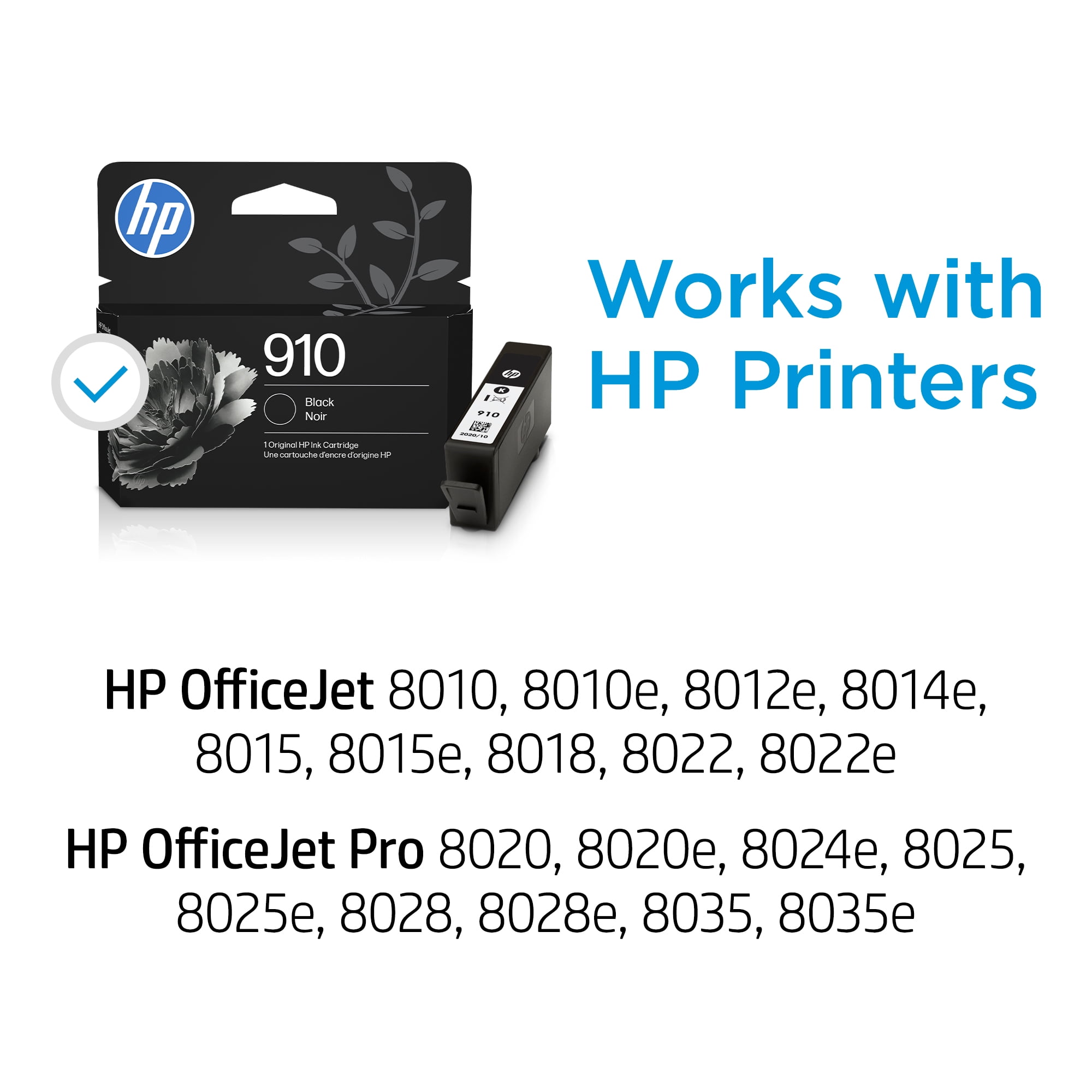 HP 910 Black Original Ink Cartridge
