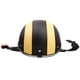thumbnail image 3 of Motocicleta PU cuero casco sombrero gorra Motocross medio cara abierta visera Zulema Casco de la motocicleta, 3 of 8