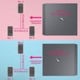 thumbnail image 2 of Ensemble de Supports Muraux pour Console PlayStation 4 PS4 Pro Jeu S Z8X8, 2 of 6