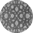 thumbnail image 1 of Ahgly Company Indoor Round Persian Gray Traditional Area Rugs, 6' Round, 1 of 1