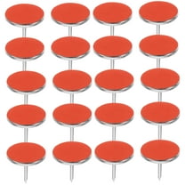 LULULION Glow Tacks Reflective Trail Marking Tacks Orange Iron 50Pack