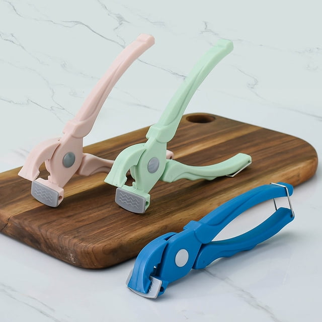 Abrazadera resistente al calor para elevadores de platos - Dispositivo de cocina ajustable para microondas y vaporizador, para cuencos, platos y sartenes (12,5 cm)