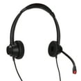 thumbnail image 3 of Office Headset, RJ9 Plug Dual Ear ABS Noise Canceling Telephone Headset  For Telemarketing, 3 of 8