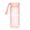 Pink, variant on Btomtd 20oz Frosted Plastic Tumbler and Sports Water Bottle, Large Capacity Student Water Cup, Fresh Look Portable Mug and Drinking Bottle, Green