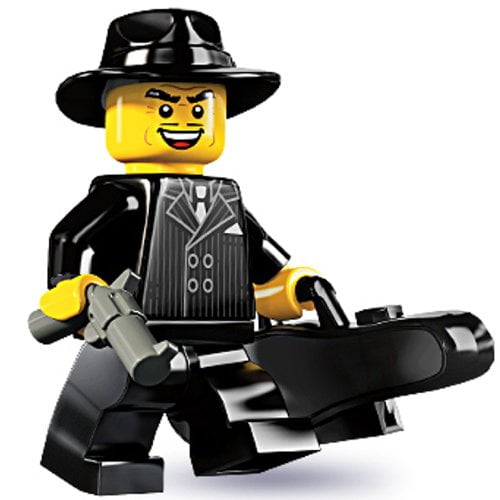 buste Fugtighed Kælder Lego Minifigures Series 5 - Mafia Man - Walmart.com