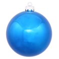 thumbnail image 1 of Adorno para árbol de Navidad Vickerman 34831-3, bola azul brillante, 1 of 1