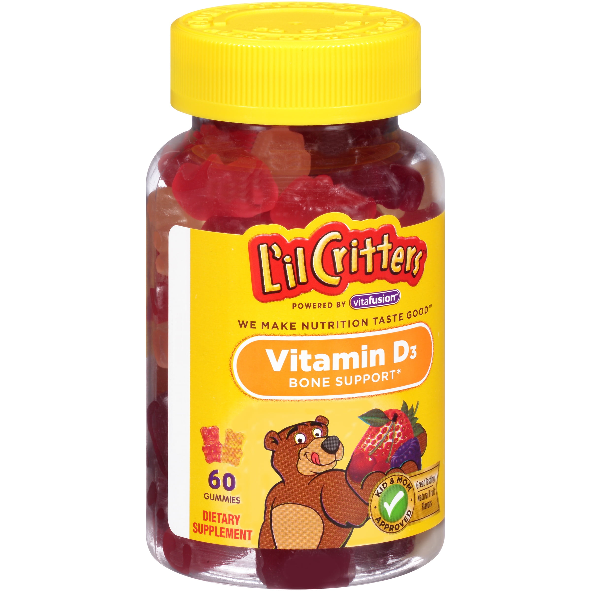 L'il Critters™ Vitamin D3 Gummies 60 ct. Bottle