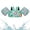 Green Flamingo, variant on HeySplash Swim Vest For 22-50 Lbs Kids,Arm Floaties Water Wing Children Learn to Swim, Puddle Sea Beach Jumper,Blue Fishtail