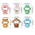thumbnail image 5 of Shoreew Magnetic Bottle Opener Pig Monkey Rabbit Shape Stainless Steel Opener Beer Cap Remover Fridge Decoration, 5 of 7