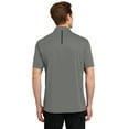 thumbnail image 2 of Sport-Tek Contrast PosiCharge Tough Polo-S (Dark Smoke Grey/ Black), 2 of 6