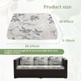 thumbnail image 2 of TOPCHANCES 2 Pcs Patio Stretch Sofa Cushion Covers Outdoor Cushion Covers Replacement with Elastic Bottom, Couch Slipcover Sofa Seat Covers Patio Furniture Protector, Blooming Leaves, 2 of 25