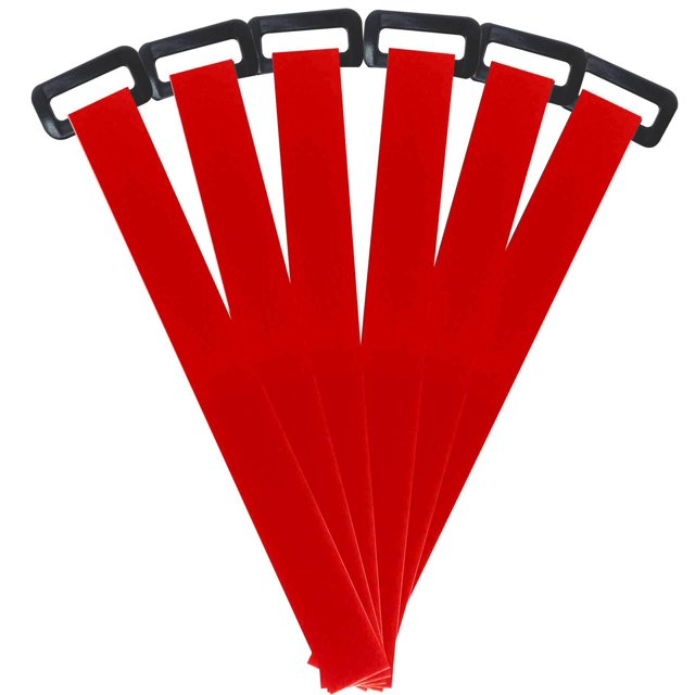 REGRIP 8" & 12" Cinch Style Reusable Cable Straps 6 Pack