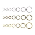 thumbnail image 1 of Ruiboury 1450 Pieces/Set Bracelets Open Jump Rings Pendant Bangle 3-10mm Connectors Jewellery Findings DIY Crafting Handmade Handicraft Red Bronze, 1 of 6