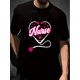 thumbnail image 1 of Men's Valentine's Day "Nurse" Heart Graphic T-Shirt - 100% Cotton, Short Sleeve, Crew Neck in Black Camisetas para mujer, lindas camisetas con estampado gráfico, de manga corta, estilo casual, para ve, 1 of 5