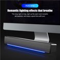 thumbnail image 3 of Maoww V-196 Computer Speaker Bar Stereo Subwoofer Music Player Bass Surround Sound Box 3.5mm Audio Input For PC Laptop White, 3 of 6