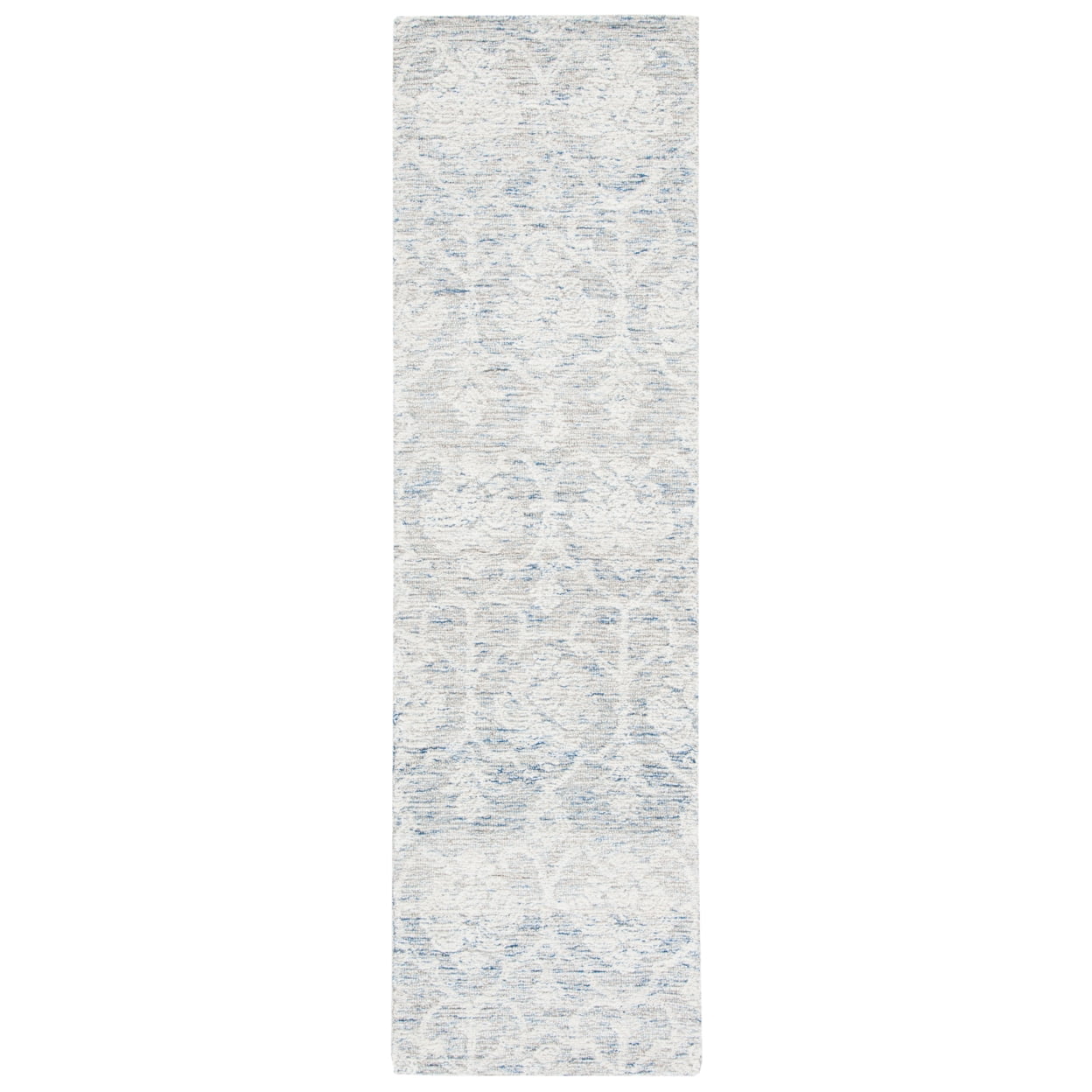SAFAVIEH Metro Sutton Medallion Area Rug, Light Blue/Ivory, 4' x 6'