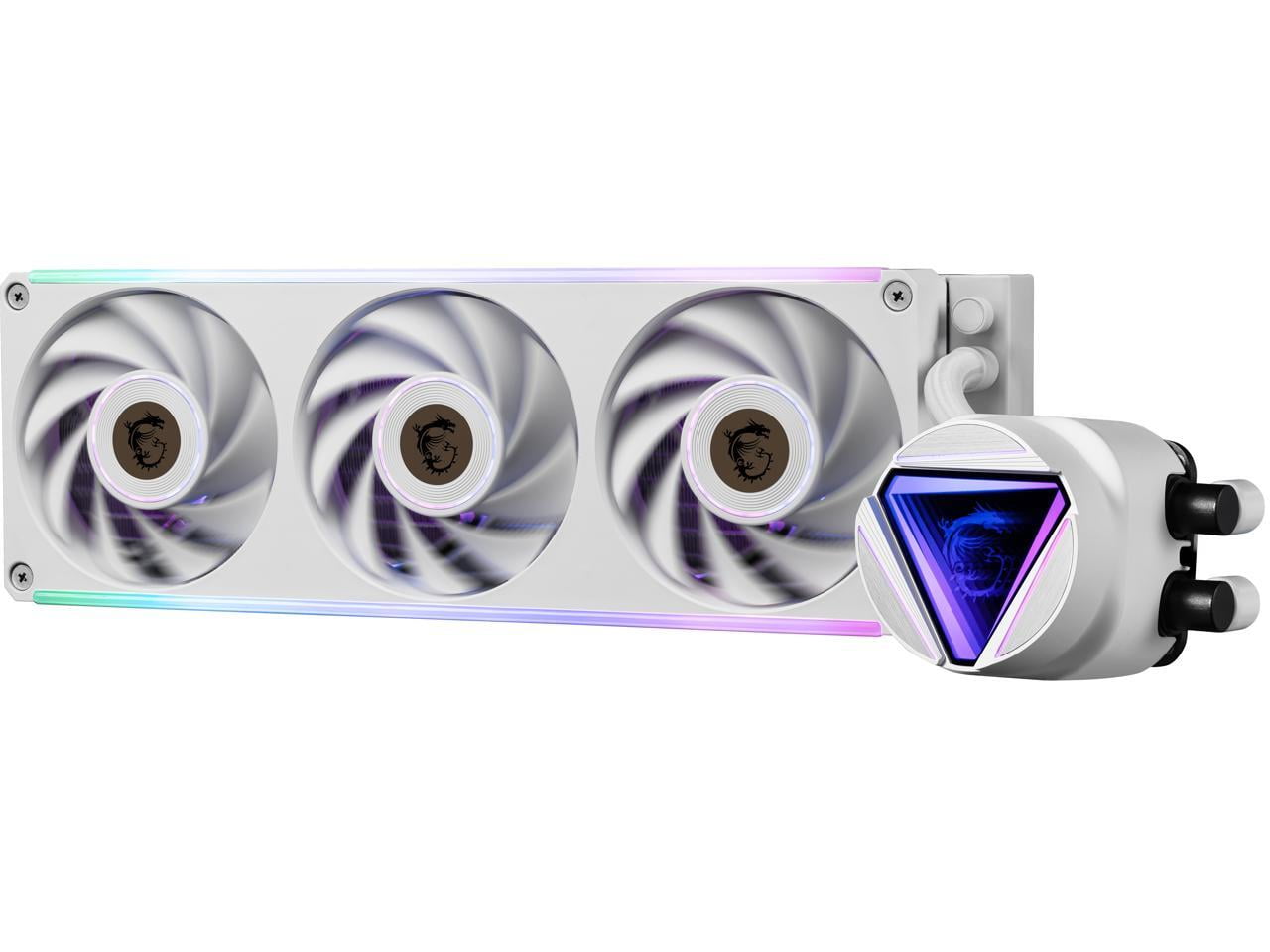MSI MAGCORELIQUIDC360V2White MAG CoreLiquid C360 V2 360mm ARGB Liquid CPU Cooler White