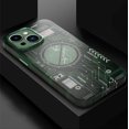 thumbnail image 5 of Compatible with iPhone 15 Luminous Case Glow in The Darkness Noctiluncent Fluorescent Case with Wireless Charging for Women Men Slim Soft Bumper Protector Shockproof Phone Cover, Green, 5 of 8