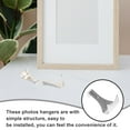 thumbnail image 5 of Greenadscape 10 Pcs Picture Frame Hanger Iron for Art Decorations and Home Use, 5 of 8