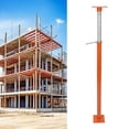 thumbnail image 3 of Orange Carbon Steel Adjustable Support Jack 8000 Lbs Load-Bearing 61-85 Inch Telescopic Column Construction Site Support Column, 3 of 13