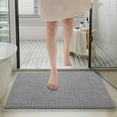 thumbnail image 4 of Gumesh Plush Bath Rug 20x32 Inch, Super Absorbent Quick-Dry Bathroom Mat, Non-Slip Shower Carpet, Soft Home Floor Mat for Bath & Vanity, 4 of 9