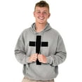 thumbnail image 5 of Holy Jesus Christ Christian Hoodie Sweatshirt Women Men Brisco Brands S, 5 of 6