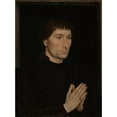 thumbnail image 3 of Hans Memling 11x14 Black Modern Framed Museum Art Print Titled - Tommaso Di Folco Portinari (1428-1501) (ca. 1470), 3 of 5