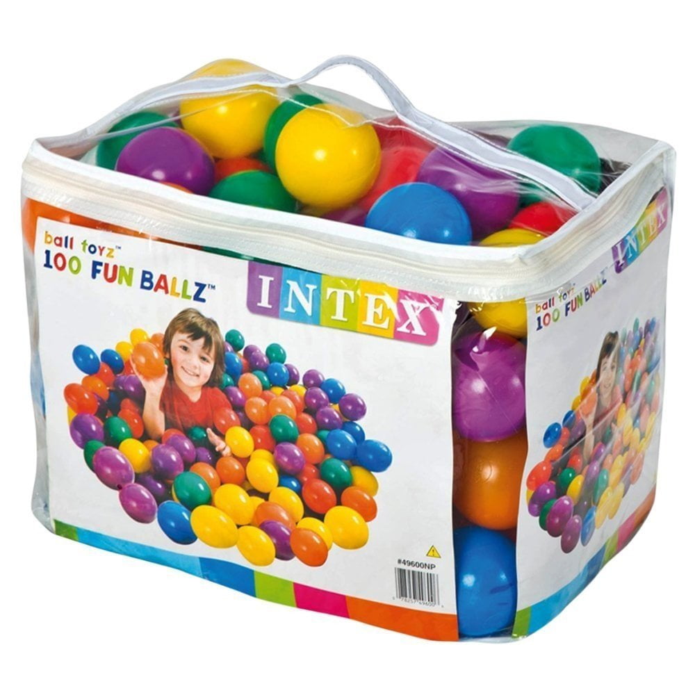 Rivenbert 50 Colourful Pit Balls bouncy castles kindergarten 6 colors colours Swimming pool