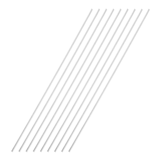 Uxcell 5.91 x 0.06" 304 Stainless Steel Solid Round Rod for DIY Craft 9Pcs