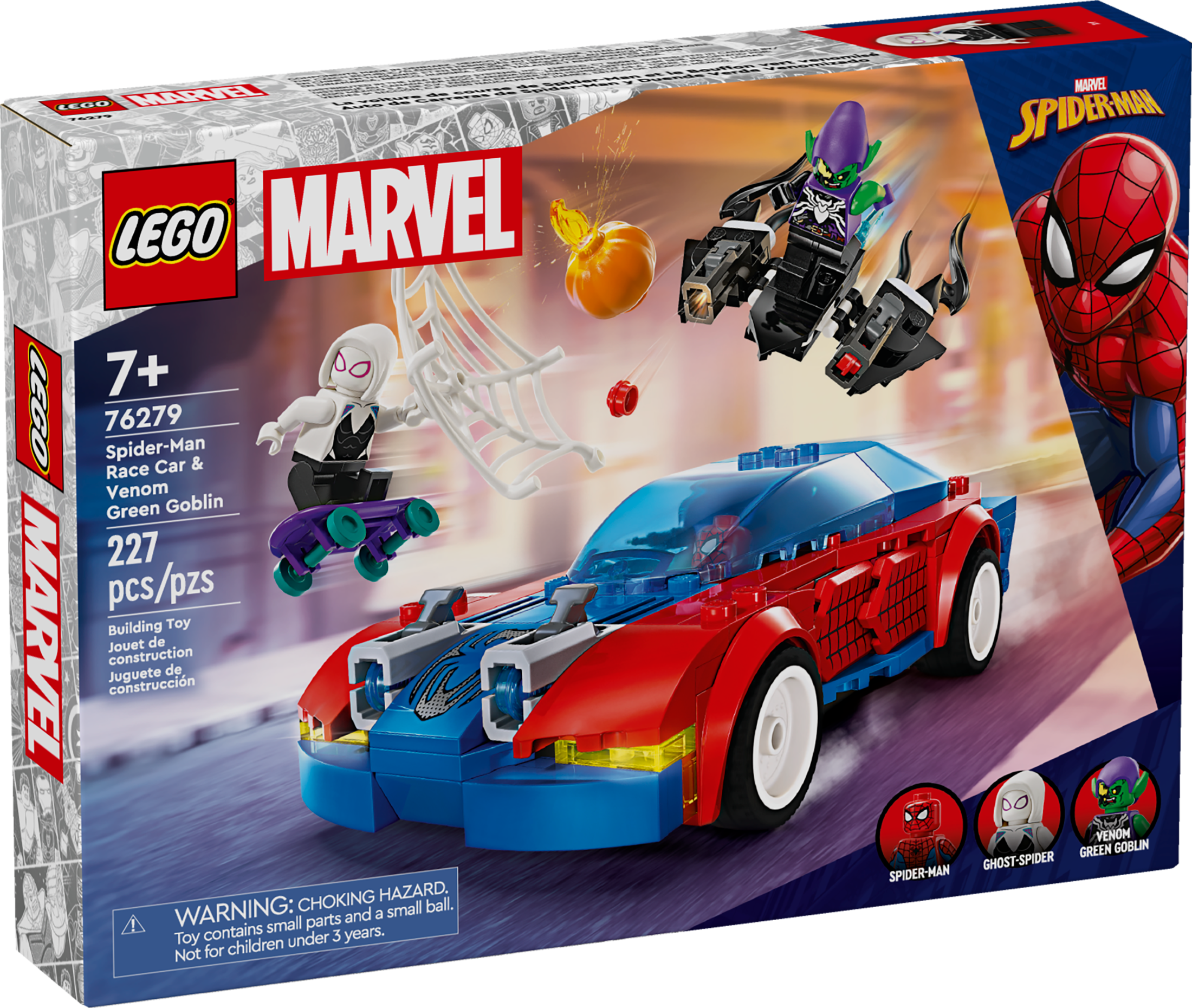 LEGO MARVEL 76279 AUTO DA CORSA DI SPIDER-MAN E VENOM GOBLIN, GIOCO PER  BAMBINI DI 7+ ANNI, VEICOLI GIOCATTOLO DEI SUPEREROI - Toys Center