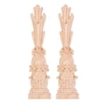 thumbnail image 1 of 2Pcs European Style Wooden Decals Exquisite Wood Decals Retro Home Ornaments, 1 of 8